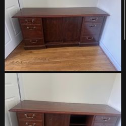 Solid Wood Desk/dresser 