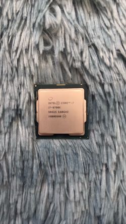 Intel i7-9700K 3.6Ghz