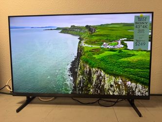 Sony 43" 4K QLED HDR10 TV