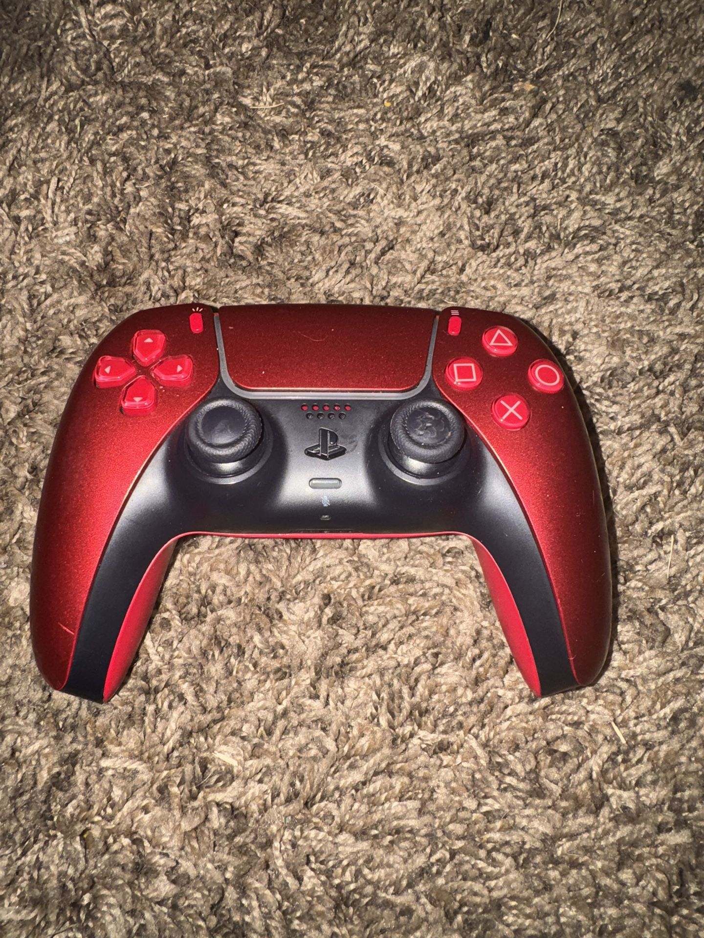 Red Dualsense Ps5 Controller 