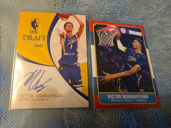 WEMBANYAMA 2 cards