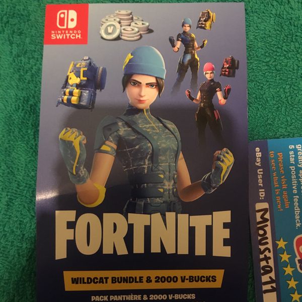 Fortnite Wildcat Bundle Code for Sale in Chicago, IL OfferUp