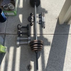Weights With Bar.