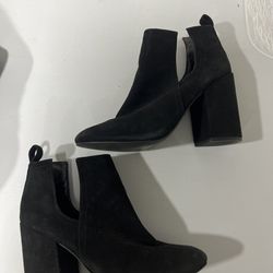 Women’s Black Booties, Size 9