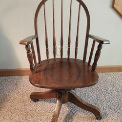 Solid Maple Desk Chair