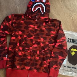 Red Bape Hoodie 