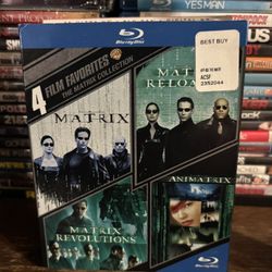 4 Films The Matrix Collection Blu-ray 
