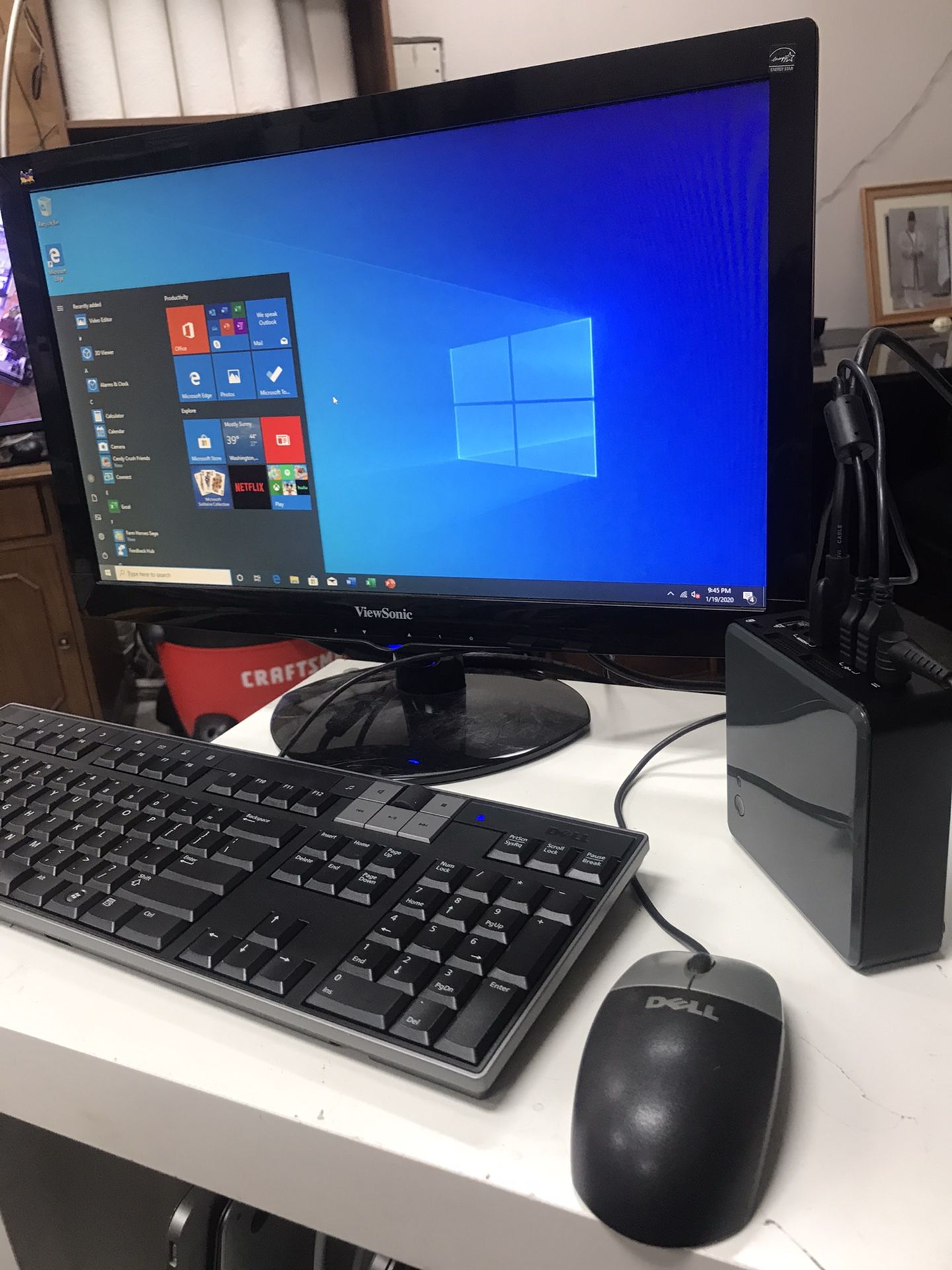 Smallest desktop computer! 6Gb ram, 120Gb SSD, 2xHDMI and WiFi ready! Perfect for small desk. Monitor not included