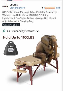 Massage table new