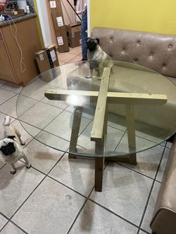 42 Inches Round Dinning Table 