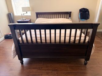 Twin Bed with the mattress
