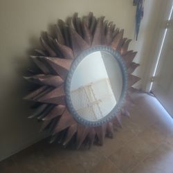 Mirror Shaped Into A Sun
