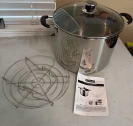 Barton 20QT Stainless Steel Canner Pot Set with Canning Supplies