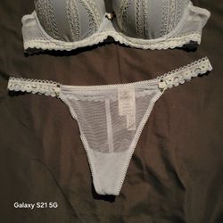 PINK Bra and Pantie Set