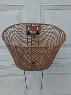 Bike basket.