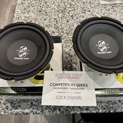 Ground Zero 10 Yellow Baskets GZCK 250XSPL