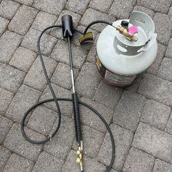Flame King Propane Torch Kit Heavy Duty Weed Burner