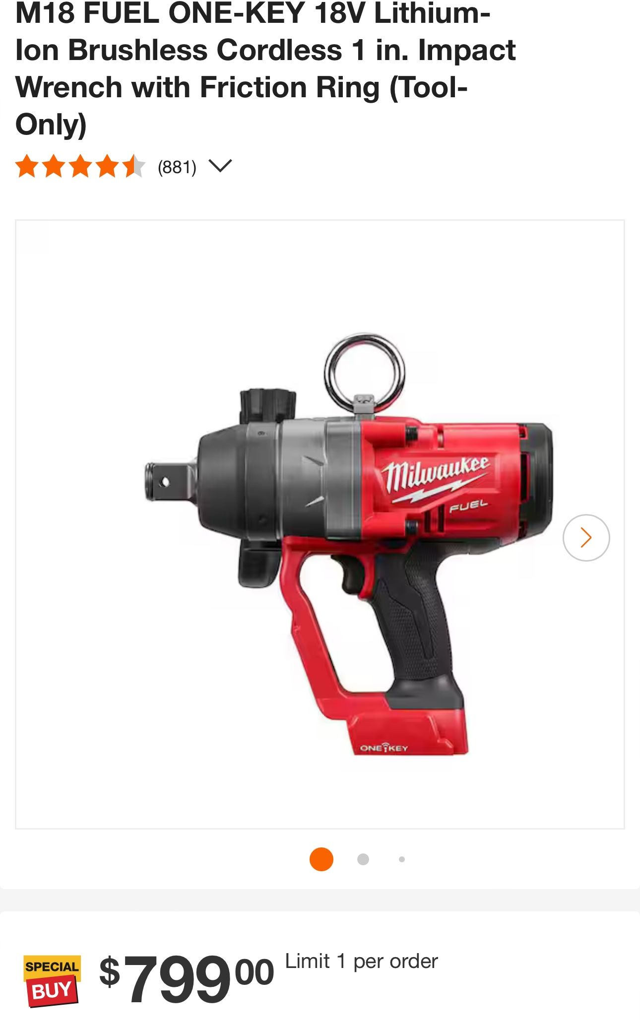 Milwaukee Impact Wrench