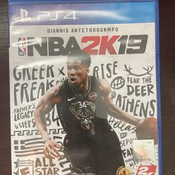 NBA 2K19 PS4 Game