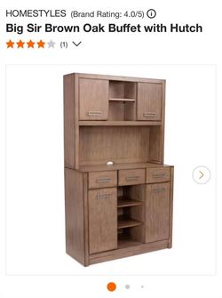 Buffet with Hutch Brand new in box