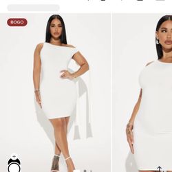 Fashion Nova White Dress