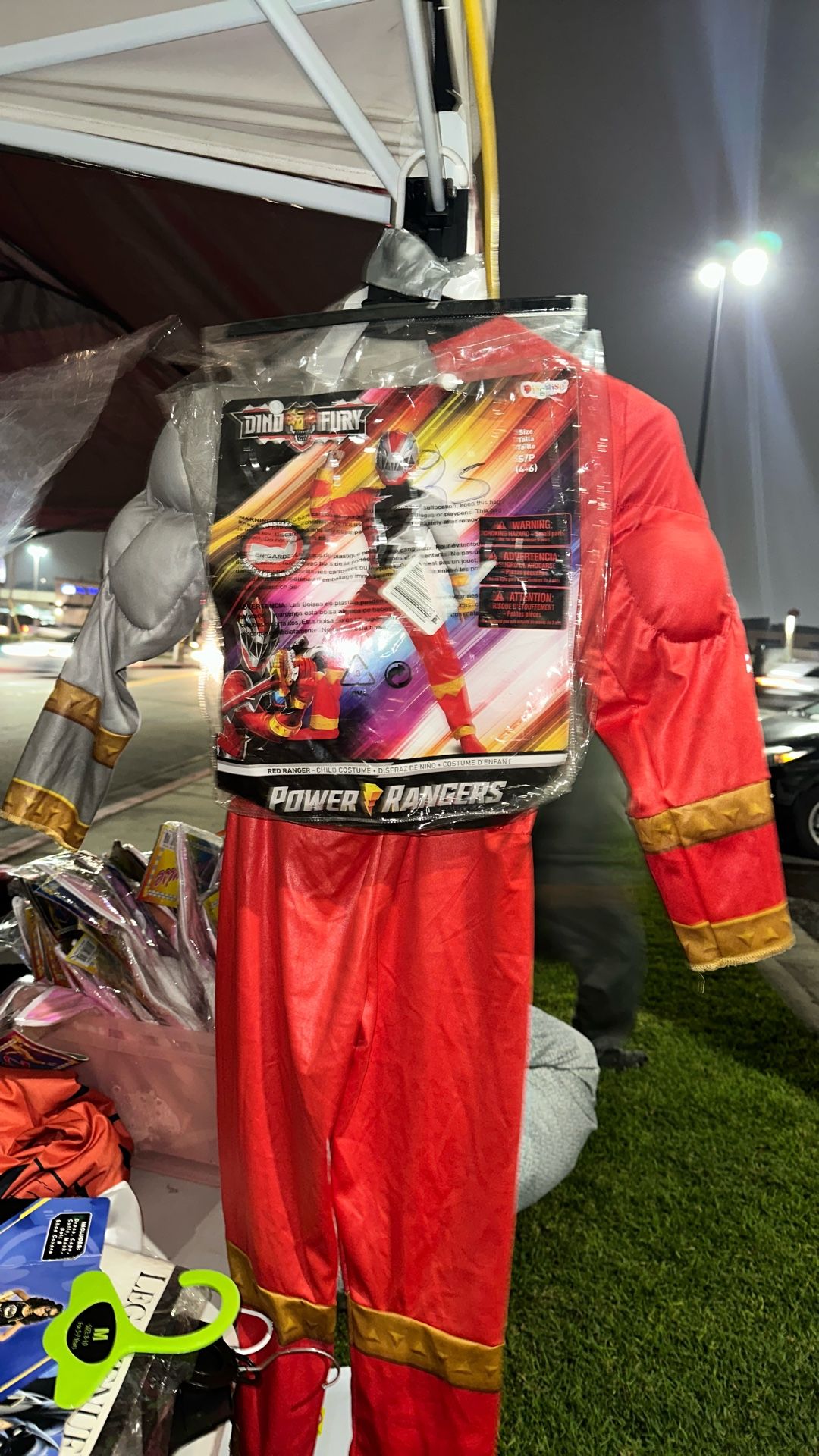 Red Power Ranger Kids Costume