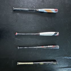 Used baseball bats