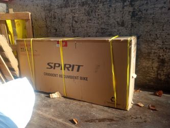 Spirit Cr800ent Recumbent Bike