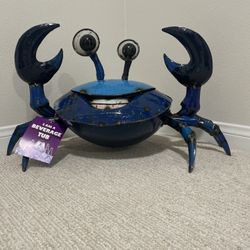 Crazy Crab Beverage Tub - Blue