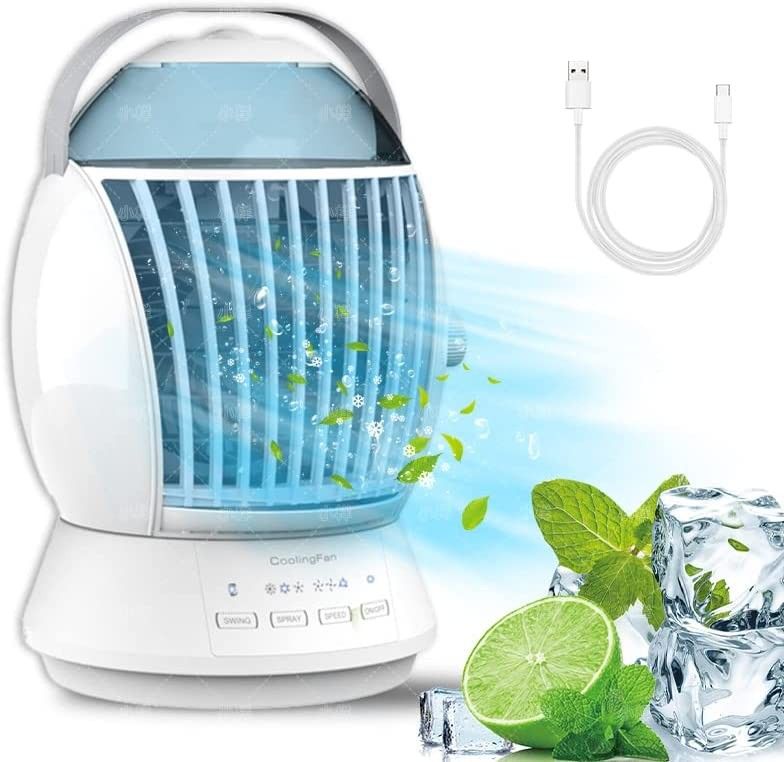 Portable Air Conditioner,Air Cooler, Spray Evaporative Air Cooler Humidifier 