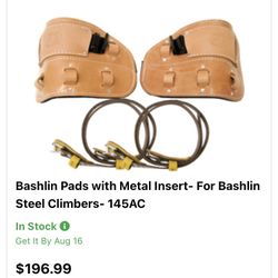 Bashlin Climbing Gaff Pads