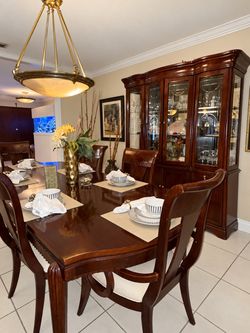 Formal Dining Room, China Cabinet, & Entrance Table