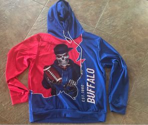 New Large Buffalo  HoodedSweatshirt  it’s Awesome!