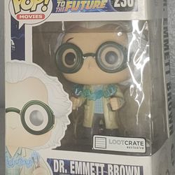 Funko Pop! Back to the Future - Dr. Emmett Brown #236 LootCrate Exclusive