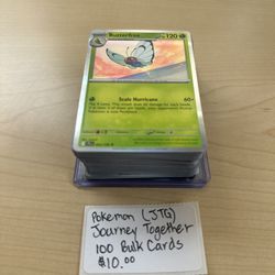 Pokemon Cards - 100 Journey Together Bulk