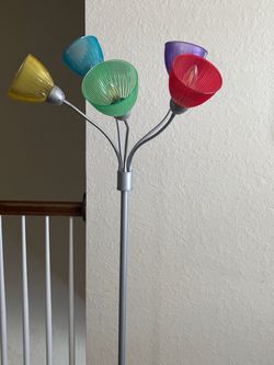 5-Head Multicolor Floor Lamp