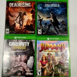 Xbox One Dead Rising 4 Final Fantasy XV CALL OF DUTY WW II JUMANJI