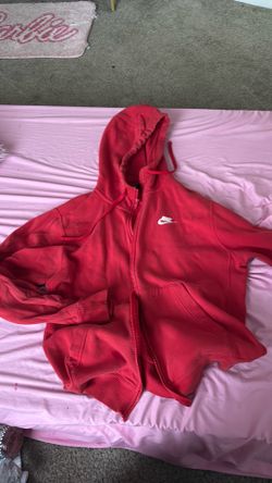 Red nike jacket