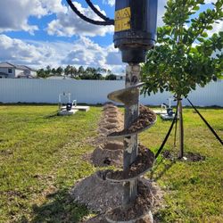 Post Holes Huecos Cercas