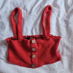 F21 Red Top Size Small