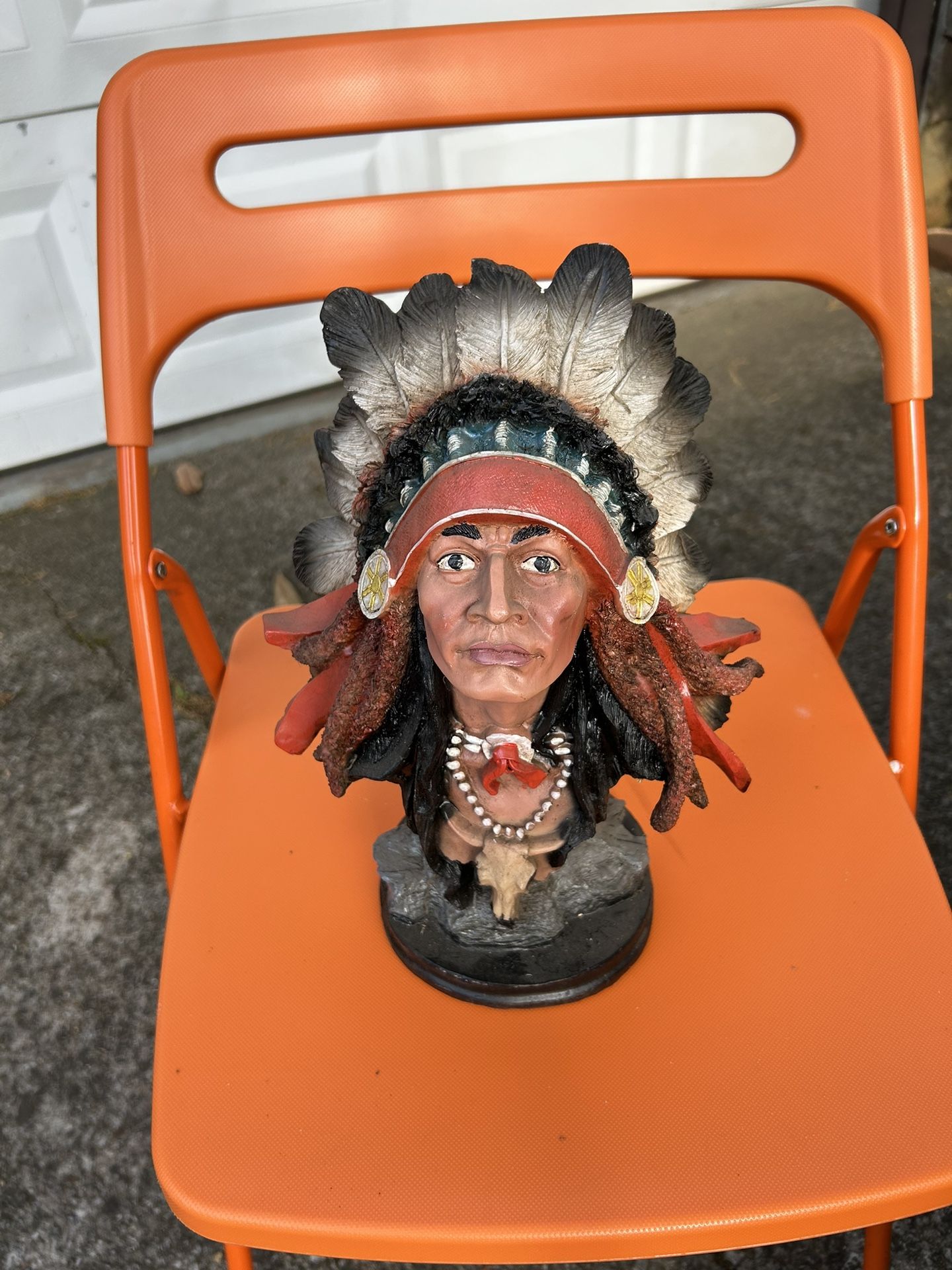 Indian Head Statue