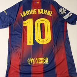 Lamine Yamal Barcelona Home Kit 25/26