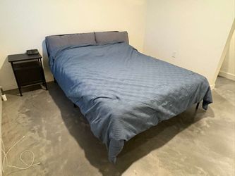 Free- Ikea Slattum Queen Bed & Mattress set