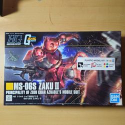 Bandai Gundam HGUC MS-06S Zaku II  Mobile Suit High Grade Universal Century