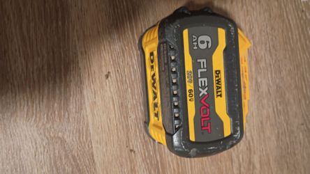 DeWalt flex volt 6ah battery