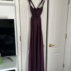 BCBG MAXAZRIA PURPLE DRESS