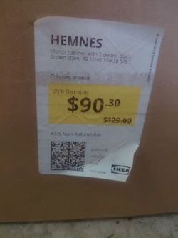 Ikea Hemnes Mirror Cabinet