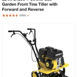 Champion Garden Tiller New In Box 