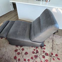 Arhaus armless touch sensor motion recliner