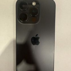 iPhone 15pro Black Titanium
